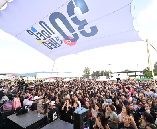 Música y homenajes durante los festejos de los 30 años de la Red Universitaria en el CUCiénega